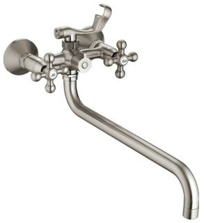 Смеситель для ванны Haiba HB2619-5 сатин